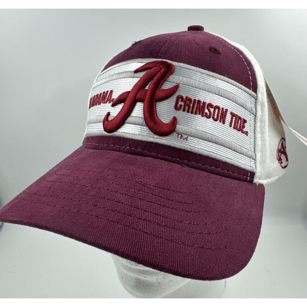 NEW 90's Vintage Alabama Crimson Tide American Needle USA Strapback Hat NWT VGC